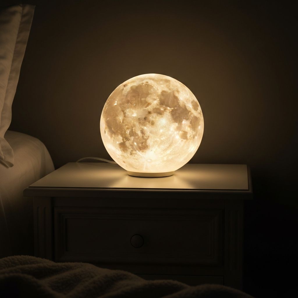 Starry Moon Lamp